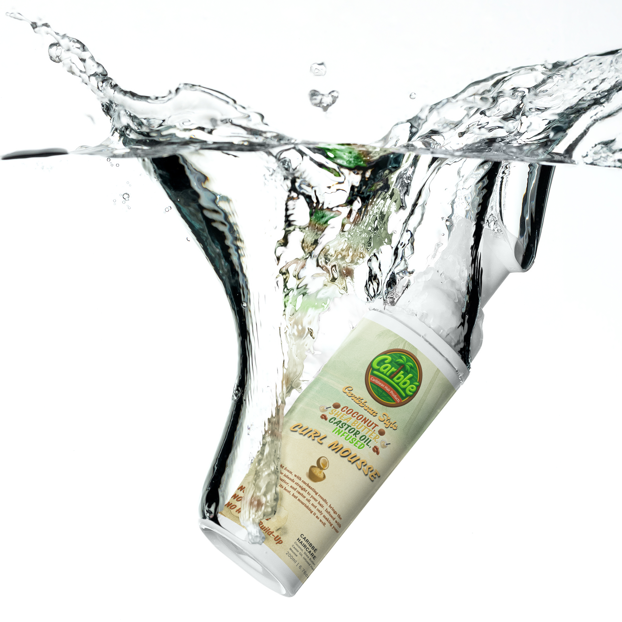 Coconut, Shea Butter, Castor Oil Infused Curl Mousse